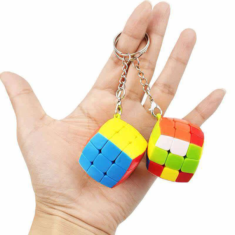 Kids Education Related - قطعتان من مكعب السرعة المصغر 3×3