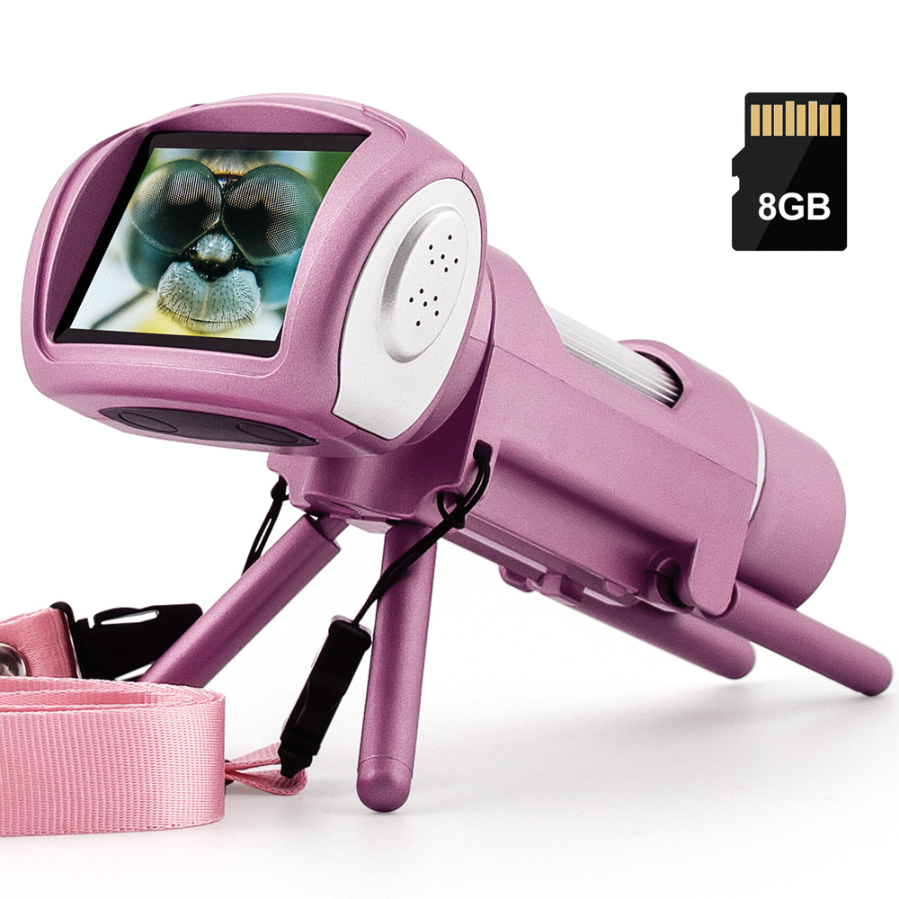 Kids Education Video - Andonstar 50x-300X LCD مجهر رقمي فيديو