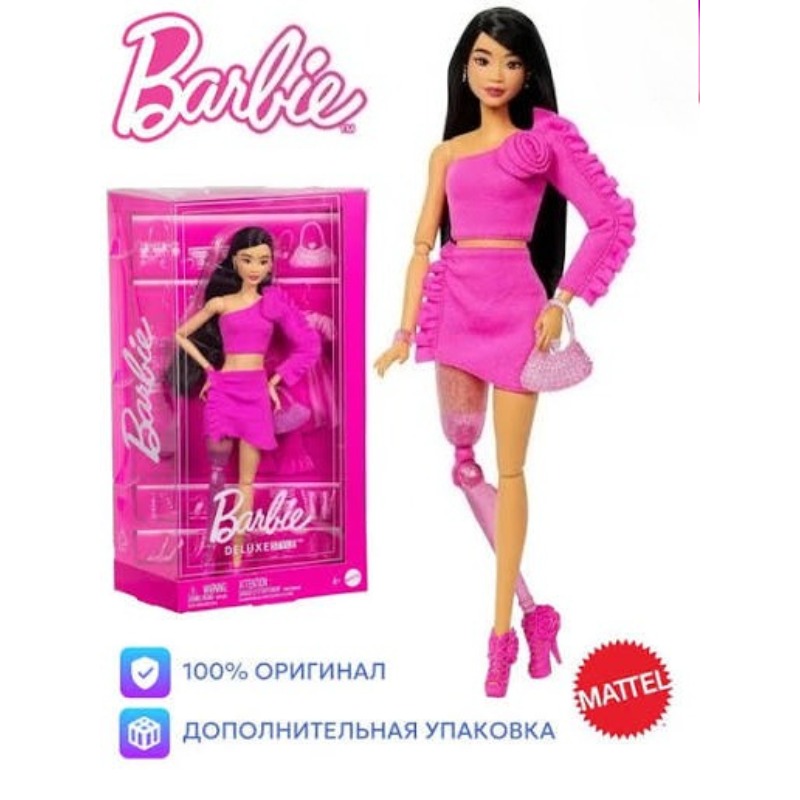 Mattel Toy Barbie - دمية باربي الأصلية من ماتيل بتصميم