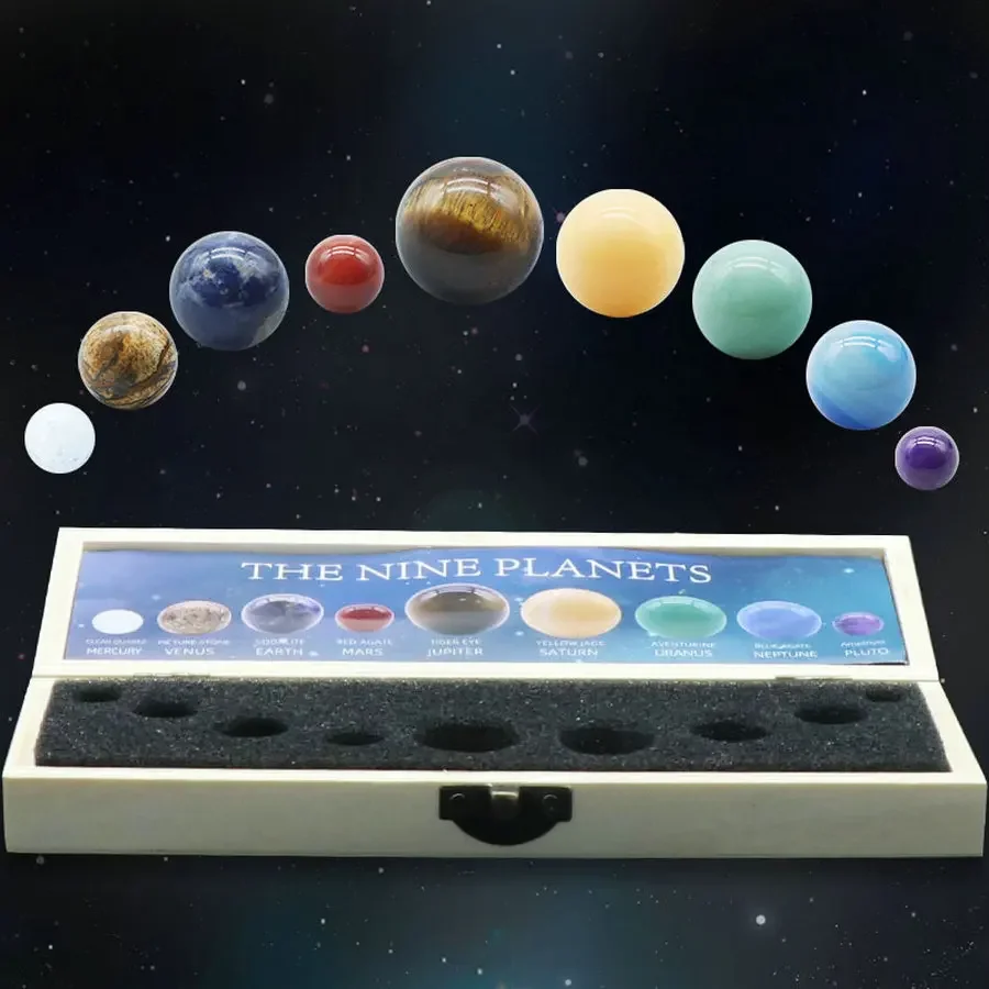 9 كواكب النظام الشمسي كريستال  - مراجعة Solar System Model وسعره