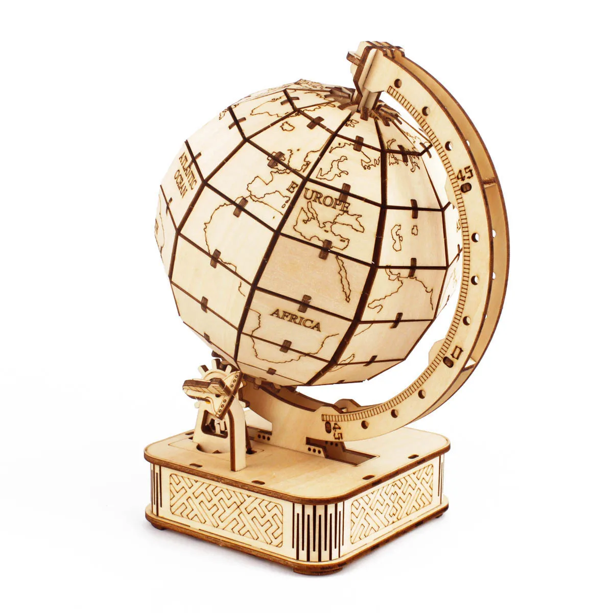 لعبة ألغاز خشبية ثلاثية الأبعا - مراجعة Puzzle Map World وسعره