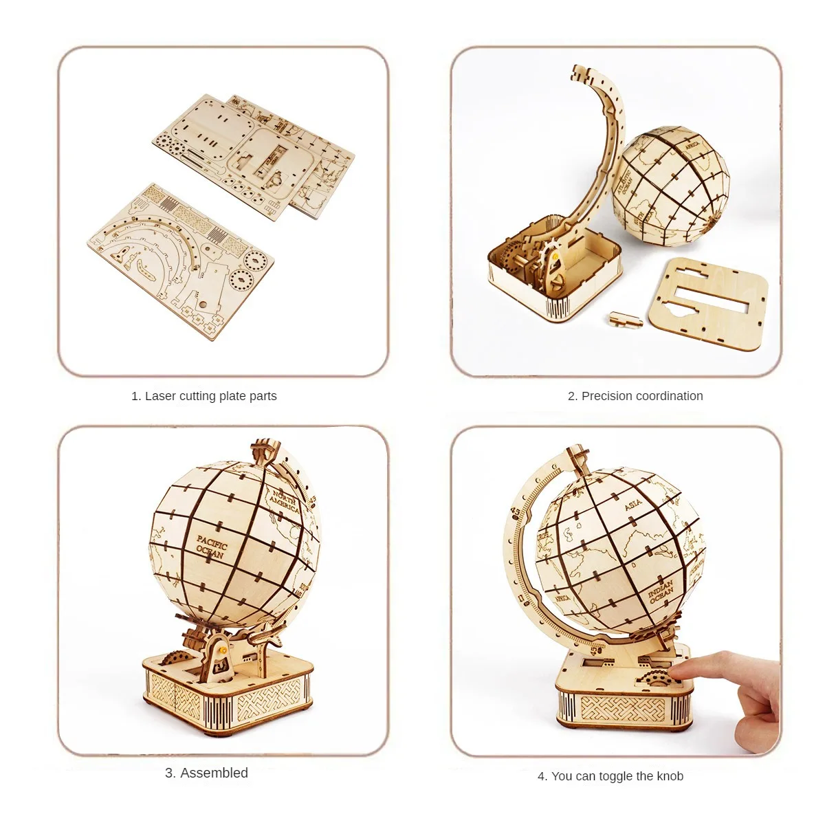 لعبة ألغاز خشبية ثلاثية الأبعا - مراجعة Puzzle Map World وسعره