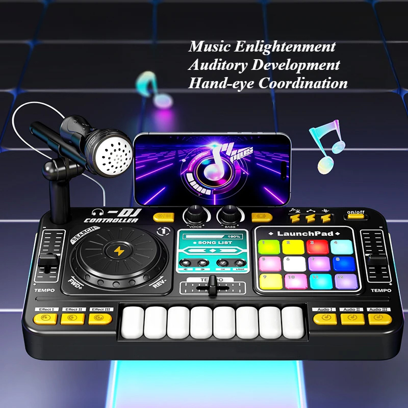 الأطفال الموسيقية DJ خلاط مع م - مراجعة Kids Education Games App وسعره