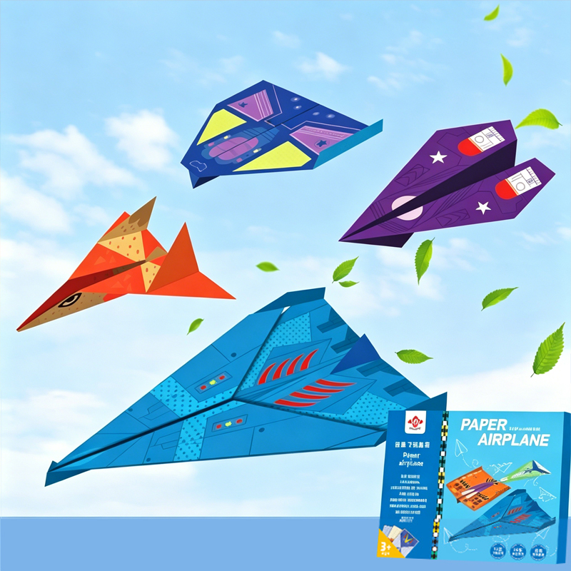 مجموعة طائرات ورقية أوريجامي 3 - مراجعة Kids Education Things وسعره