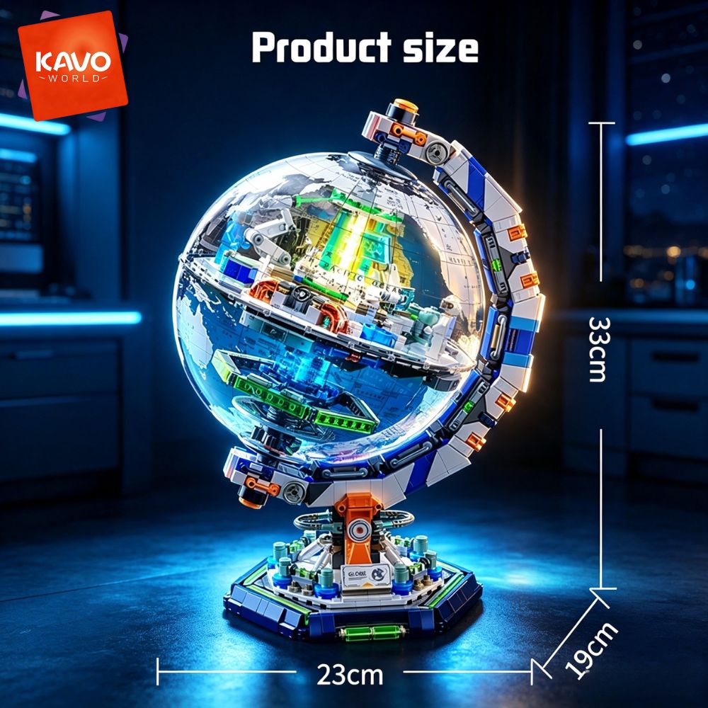 مجموعة مكعبات بناء محطة الفضاء - مراجعة Puzzle Map World وسعره