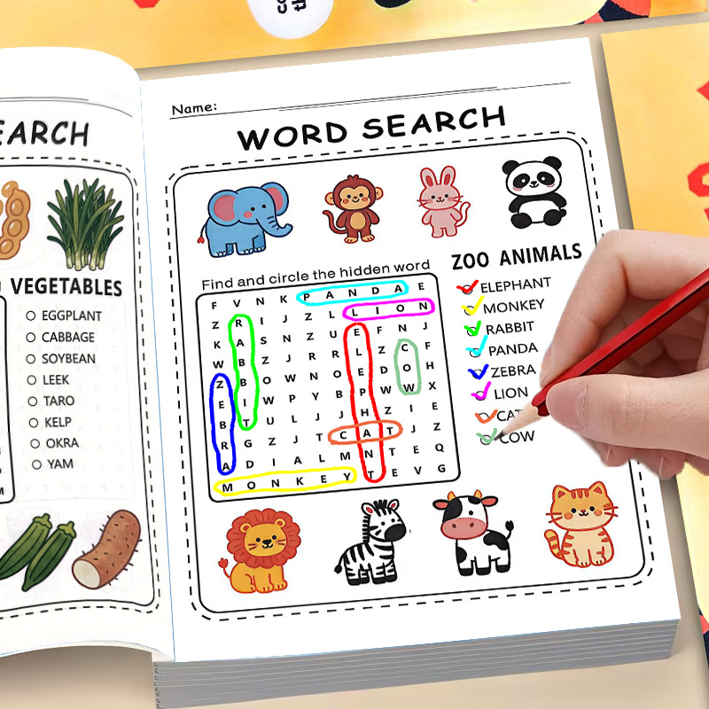 كتاب البحث عن الكلمات: ألغاز ك - مراجعة Kids Education Related وسعره