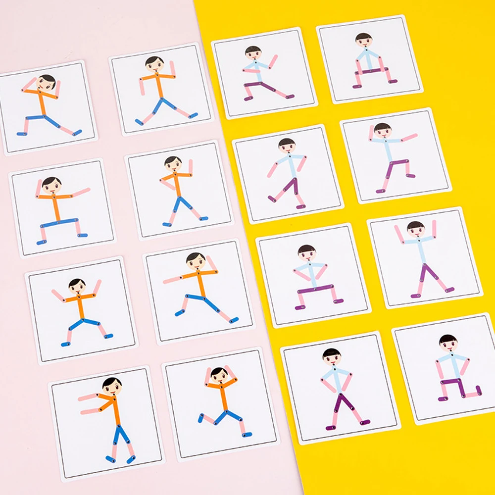 الرياضة رجل خشبي المواد DIY لغ - مراجعة Human Body Puzzle وسعره